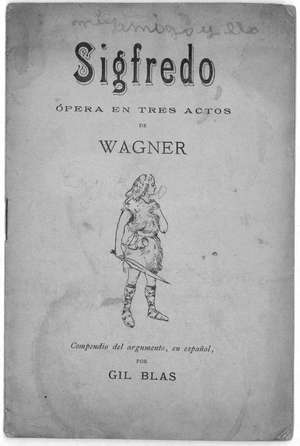 Sigfredo ópera en tres actos