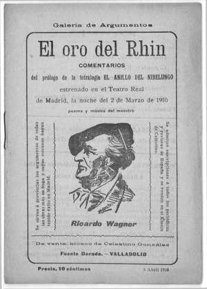 El oro del Rhin COMENTARIOS del prólogo de la tetralogía EL ANILLO DEL NIBELUNGO