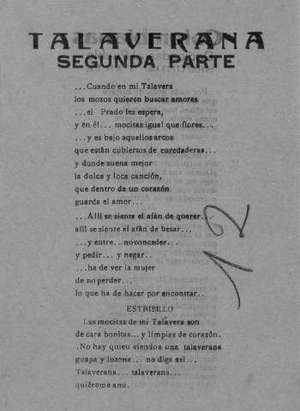 TALAVERANA SEGUNDA PARTE