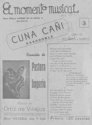 El momento musical: CUNA CAÑÍ PASODOBLE