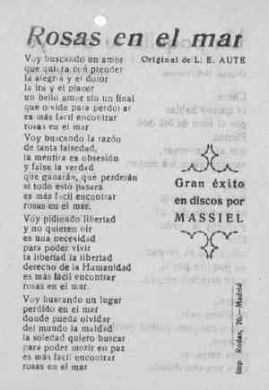 Rosas en el mar
