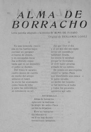 ALMA DE BORRACHO