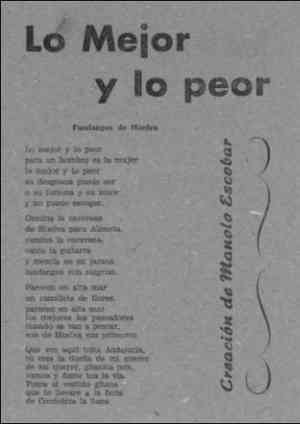 Espigas y amapolas Bolero-cha-cha-cha