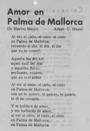 Amor en Palma de Mallorca