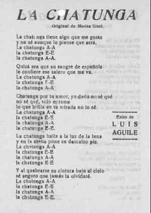 LA CHATUNGA