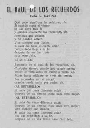 EL BAUL DE LOS RECUERDOS