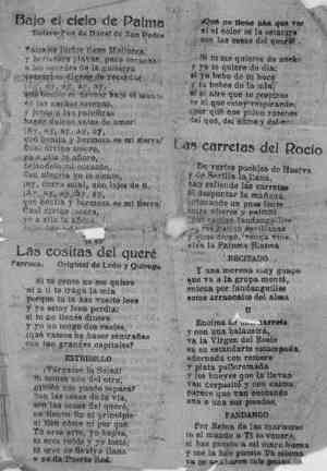 Bajo el cielo de Palma.Bolero- Fox