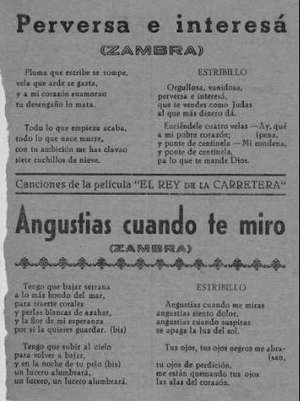 Perversa e interesá (ZAMBRA)