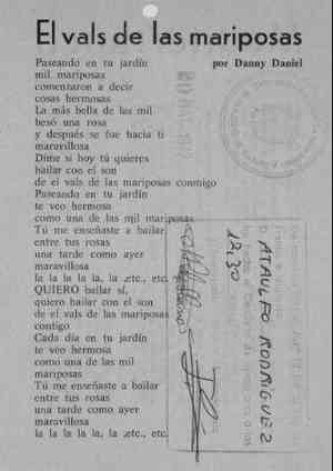 El vals de las mariposas
