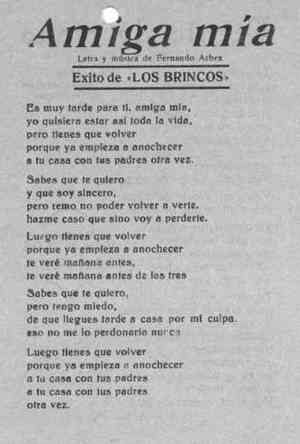 Amiga mía
