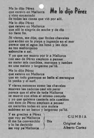Me lo dijo Pérez