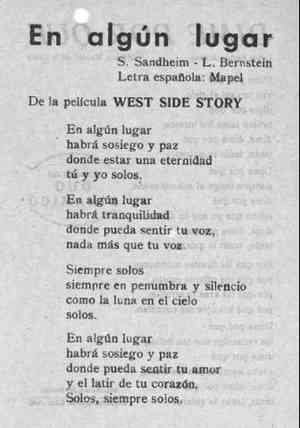 En algún lugar
