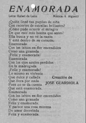 ENAMORADA