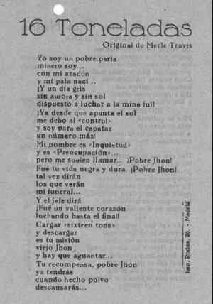 16 Toneladas