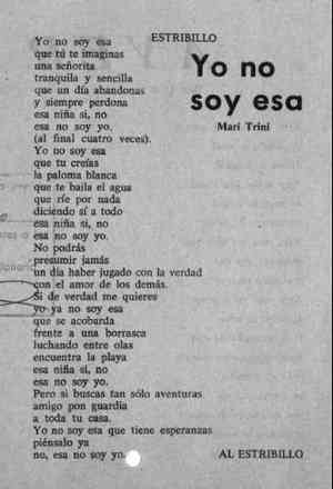 Yo no soy esa