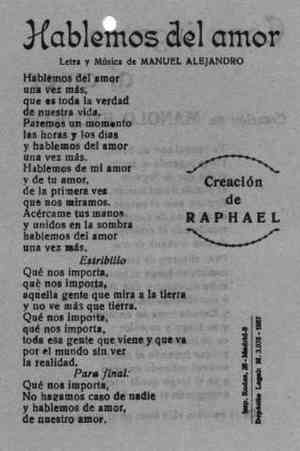 Hablemos de amor