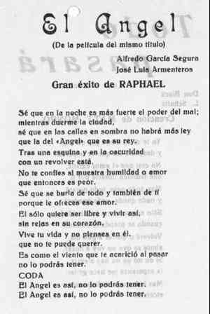 El Ángel (De la película del mismo título)