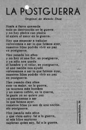 LA POSTGUERRA
