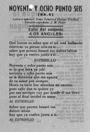 NOVENTA Y OCHO PUNTO SEIS (98.6)