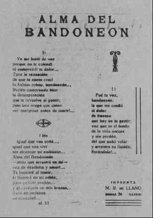 ALMA DEL BANDONEÓN