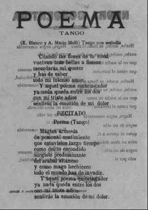 POEMA TANGO