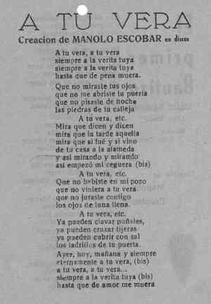 A TU VERA
