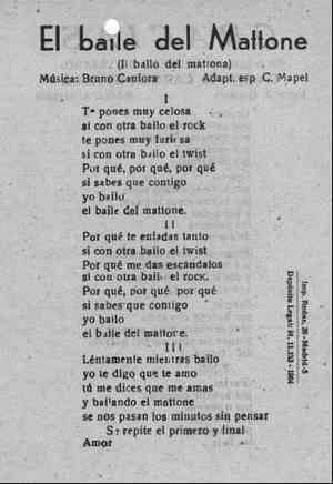 El baile de Mattone (Il ballo del mattona)