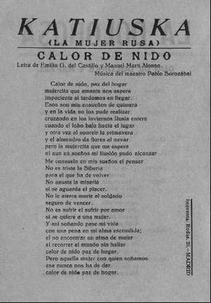 KATIUSKA (LA MUJER RUSA) CALOR DE NidO