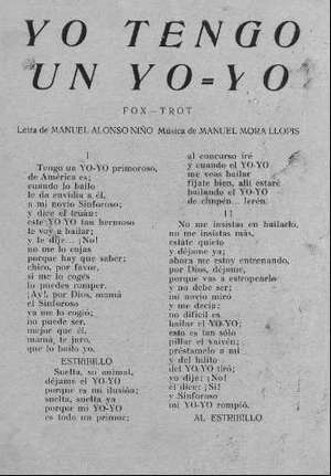 YO TENGO UN YO-YO FOX TROT