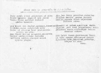 Himno para la procesión de A.P.S.Elías