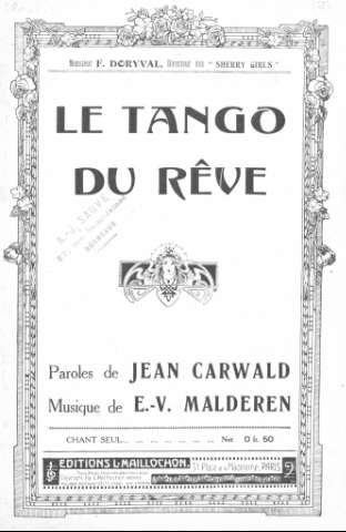 LE TANGO DU RÊVE