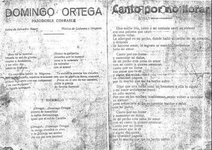Canto por no llorar