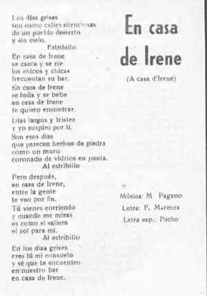 En casa de Irene (A casa d´Irene)