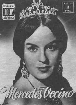 Colección ídolos del cine nº 67. MERCEDES VECINO