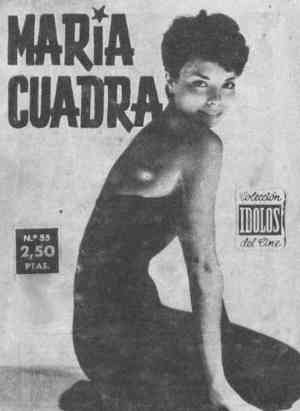 Colección ídolos del cine nº55. MARÍA CUADRA