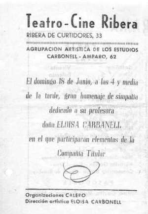 TEATRO CINE RIBERA