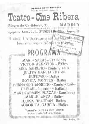 Teatro-Cine RIBERA