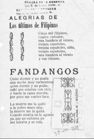 ALEGRÍAS DE Los últimos Filipinos