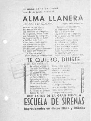 ALMA LLANERA JOROPO VENEZOLANO