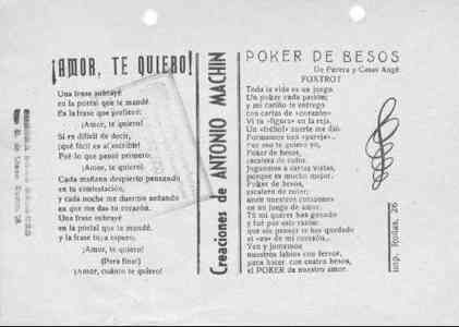 ¡AMOR, TE QUIERO!