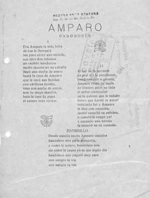 AMPARO PASODOBLE