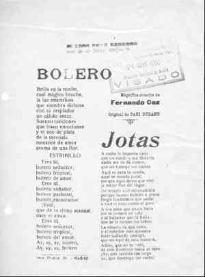 BOLERO