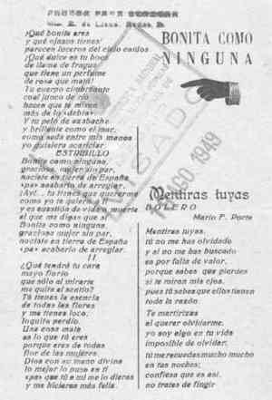 BONITA COMO NINGUNA