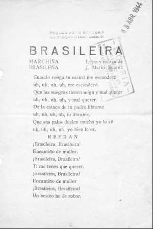 BRASILEIRA MARCHIÑA BRASILEÑA