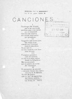 CANCIONES