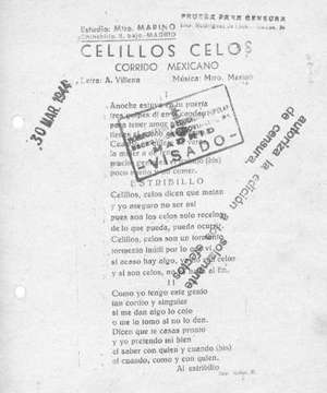 CELILLOS CELOS CORRidO MEXICANO
