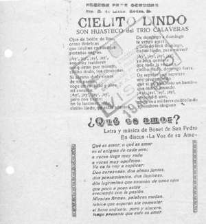 CIELITO LINDO SON HUASTECO