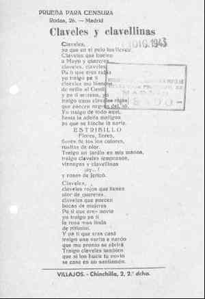 Claveles y clavellinas