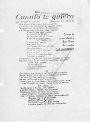 Cuanto te quiero