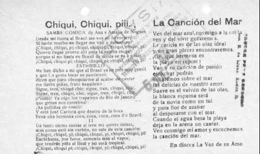 Chiqui, chiqui, piii... SAMBA CÓMICA